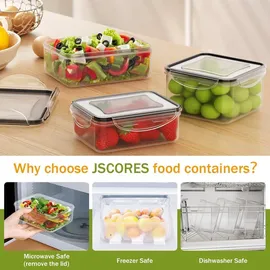 luxuskollektion Frischhaltedose rechteckig 40-teiliges Set BPA-frei