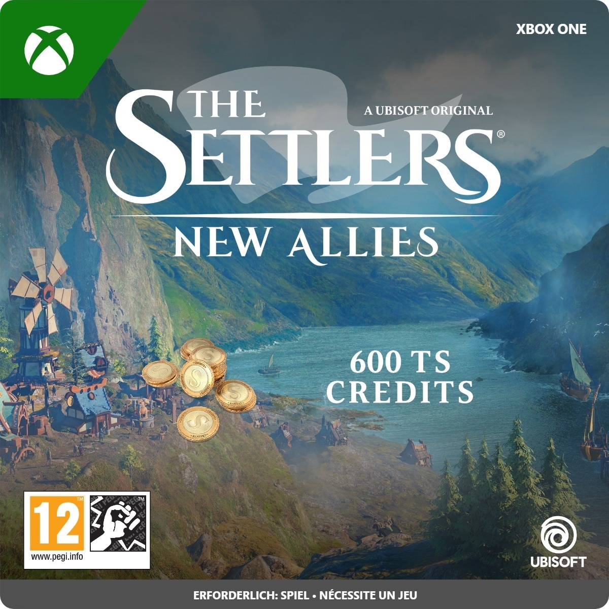 Xbox The Settlers New Allies Virtual Currency 600 Credits Download Code (Xbox) zum Sofortdownload