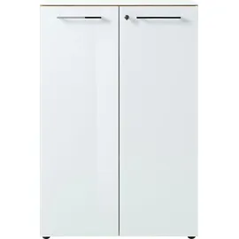 Germania Monteria Aktenschrank 80 x 37 x 120 cm weiß