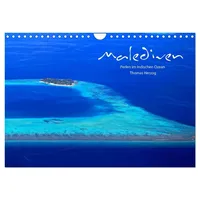 Calvendo MALEDIVEN (Wandkalender 2026 DIN A4 quer), CALVENDO Monatskalender