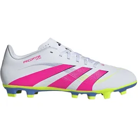 adidas Predator Club FG/MG Herren cloud white/lucid pink/lucid lemon 45 1/3