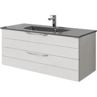 Saphir »Serie 6025 Mineralmarmor-Waschtisch mit Unterschrank, 117 cm breit«,