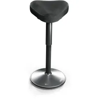 Clouvou Nexus ergonomischer Hocker (57-82cm) - Schwarz