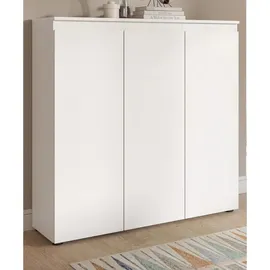 inn.furn Kombikommode 105 x 111 x 37 cm Weiß