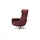 Hukla Relaxsessel Yuna Leder 78 x 88 x 82 cm Rot mit Relax-Funktion