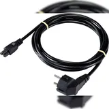 Sygonix SY-5178374 Notebook Netzkabel Schwarz 5 m