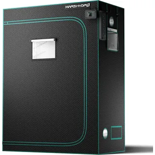 MARS HYDRO Growzelt 150x80x200cm,Indoor Grow Tent Reflektierende Mylar Zuchtzelte Hydrokultur,abnehmbaren Boden Tablett,für Pflanzen wachsen Raum