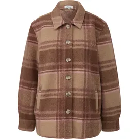s.Oliver Overshirt aus Wollmix - braun|mehrfarbig - 48