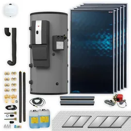 WOLF-Garten Wolf Sonnenpaket 5 Kollektoren, F3-1 Aufdach, Solarmodul SM2-2,BSP-800