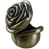 Unendlich U Klassisch Rose Form Damen Schmuckschatulle Schmuckkasten Schmuckkästchen Schmuckbox Schmuckdose Ringbox, Klein