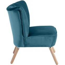 Max Winzer Sessel Alessandro - petrol