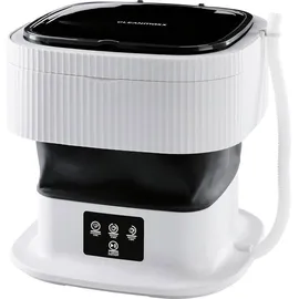 Clean Maxx CLEANmaxx Mini-Waschmaschine ideal für Unterwegs | Mobile Waschmaschine mit 2 Waschprogrammen & einem Schleudergang | Zusammenfaltbar & leise | Für bis zu 1kg Wäsche | Geeignet für Camping & Reisen