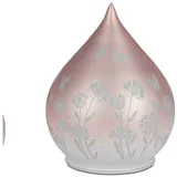 Formano Nachttischlampe Blumenwiese, mit Timerfunktion, rosa, Motiv: Blumenwiese rosa