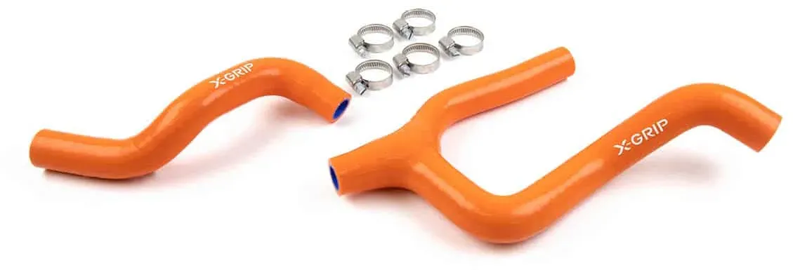 X-GRIP Silikon-Kühlerschlauch - orange