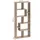 Vicco Raumteiler Noa 160,6 x 67,2 x 25 cm Braun