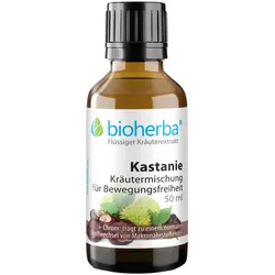 Kastanie Kräutermischung für Bewegungsfreiheit Tropfen Tinktur 50 ml
