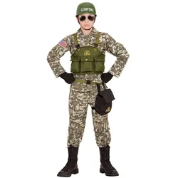 Navy Seal Soldat Kinder Kostüm - Kinder-8-10-Jahre