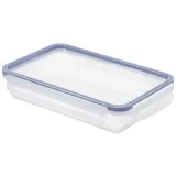Rotho Kühlschrankdose Click & Lock, 1 l flach horizon Blue