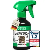 RepellShield® Natürliches Katzenabwehrspray -250ml- Katzenschreck Spray zum Katzen vertreiben & Anti Kratz Spray Katzen mit Geraniol - Ohne Flecken & Rückstände