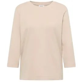 Cecil Langarmshirt in oat milk beige | XL