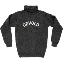 Devold of Norway Nansen Legacy High Neck Pullover Anthracite / Offwhite L