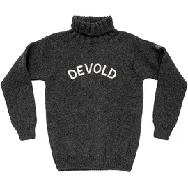 Devold of Norway Nansen Legacy High Neck Pullover Anthracite / Offwhite L