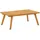 vidaXL Garten-Couchtisch 90 x 55 x 35 cm Braun