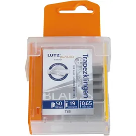 Lutz Blades Trapezklinge Standard 61 x18,7x0,65mm a 50 Stück