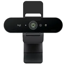Logitech Brio 4K (Modell 2025) Webcam Grafit - 4K(30FPS), 5-fach Zoom, RightLight 3-Beleuchtungskorrektur, Anpassbar via Logi Options+
