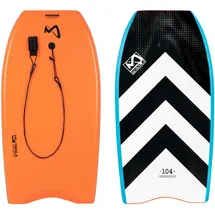 Mesle Bodyboard 42 Zoll orange/türkis