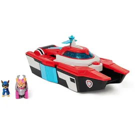 Spin Master Paw Patrol - Pup Squad Mini Marine Hauptquartier Spielset mit Skye Spielzeugauto und Chase Spielfigur, Spielzeug geeignet für Kinder ab 3 Jahren