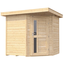 Weka Gartenhaus 229 A 2,09 x 2,05 m natur