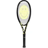 PRINCE Smiley 2025 schwarz - besaitet / Yellow - One Size