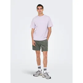 Only & Sons Cordshorts in Grau - L