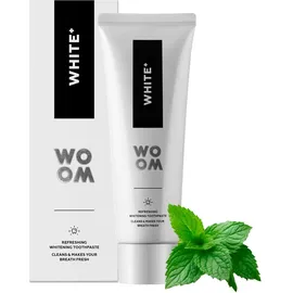woom White+ Whitening Zahnpasta fluoridhaltig 75 ml