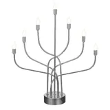 seasonals LED Fensterleuchter 1079 LED-Metalleuchter Anywhere\ Silber \ Chrom - 2 Jahre Gewährleistung - mind. 14 Tage Rückgaberecht - Silber
