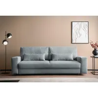 Schlafsofa "Imoga, Polster mit Schlaffunktion, 3-Sitzer Sofa, Couch mit Bettkasten", grau (anthrazit), B:250cm H:90cm T:108cm, LEGER HOME BY LENA GERCKE, Sofas, in modernen Farben und Stoffen, Bettfunktion, Liegefläche: 200x150 cm