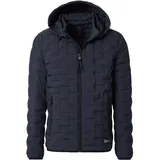 CasaModa "CASAMODA Jacke uni", Herren, Outdoor-Steppjacke Stehkragen Kapuze Regular Marine M blau - M