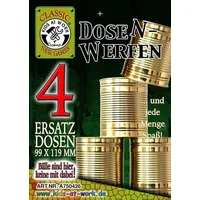 Corvus A750426 - Kids-at-Work, Dosenwerfen Ersatzdosen, 4 Stück, 99x119mm, Classic New Games