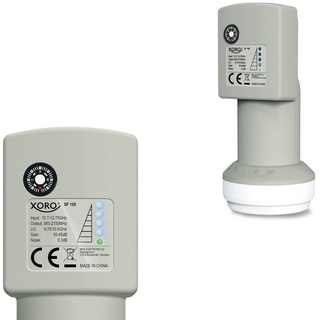 Xoro SF 100 Universal Single LNB integrierter digitaler SAT-Finder, ideal für Camping, schnelle & einfache Ausrichtung, Signalstärkeanzeige direkt a...