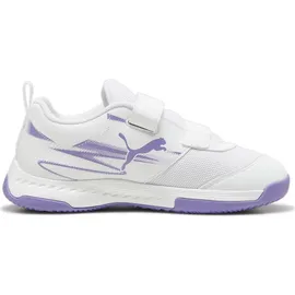 Puma Varion II Hallenschuhe mit Klettverschluss Kinder 04 white/lavender alert 32