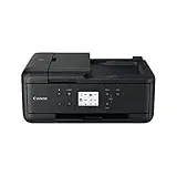 Canon Pixma TR7550 4800 x 1200 DPI Tintenstrahldrucker A4, WLAN, multifunktional (Tintenstrahl, 4800 x 1200 DPI, 100 Blatt, A4, Direktdruck, schwarz)