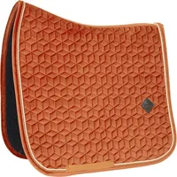 Kentucky Satteldecke Velvet Dressur Schabracke Orange