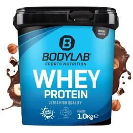 Bodylab24 Whey Protein Haselnuss-Schokolade Pulver 1000 g