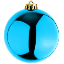 Mojawo XXL Christbaumkugeln Weihnachtsbaumkugeln Dekokugel Baumschmuck Petrol Ø 20cm
