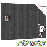ALLboards Pinnwand 120 x 80 cm Silber