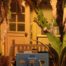 Robotime Technology Modellbausatz 'Garden House