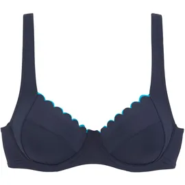 LASCANA Bikini-Top Damen Blau 46 Cup C