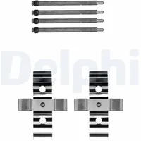 Delphi Zubehörsatz, Scheibenbremsbelag LX0702