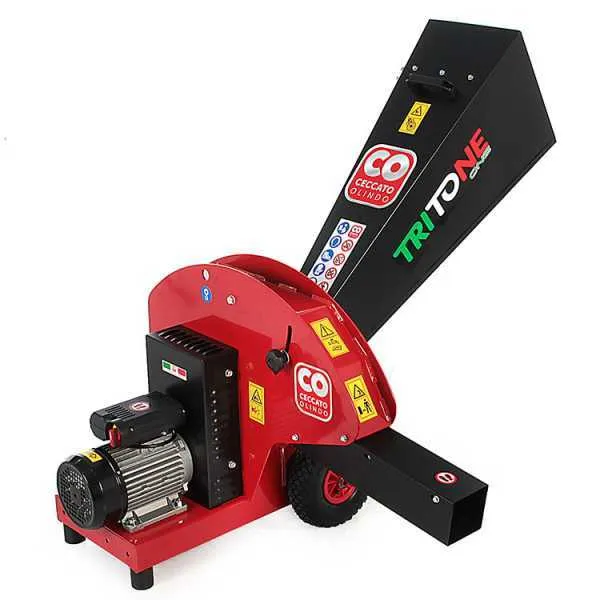 Ceccato Tritone One - Elektro Häcksler - 230V-Motor